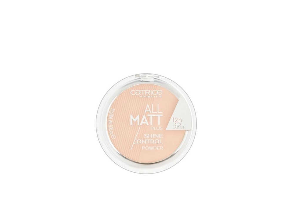 Стойкая пудра для лица Catrice All Matt Plus Shine Control 010 Transparent, 10 мл  #1