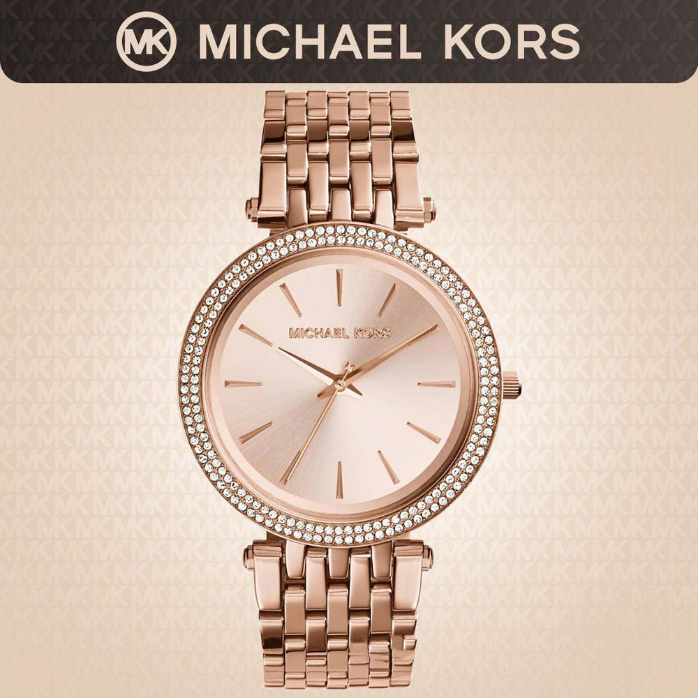 Наручные часы Michael Kors MK3192. Часы наручные женские кварцевые классические Майкл Корс. Со стрелками, #1