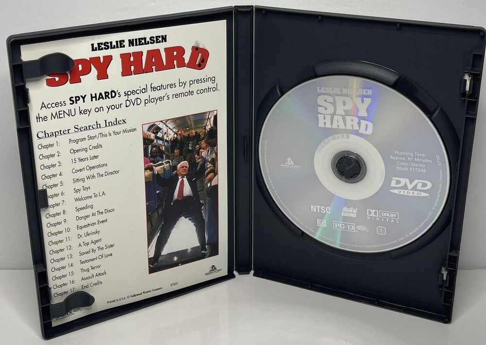 Spy Hard (БЕЗ РУССКОГО ЯЗЫКА, корейск. диск R3 с англ. звуком) DVD  #1