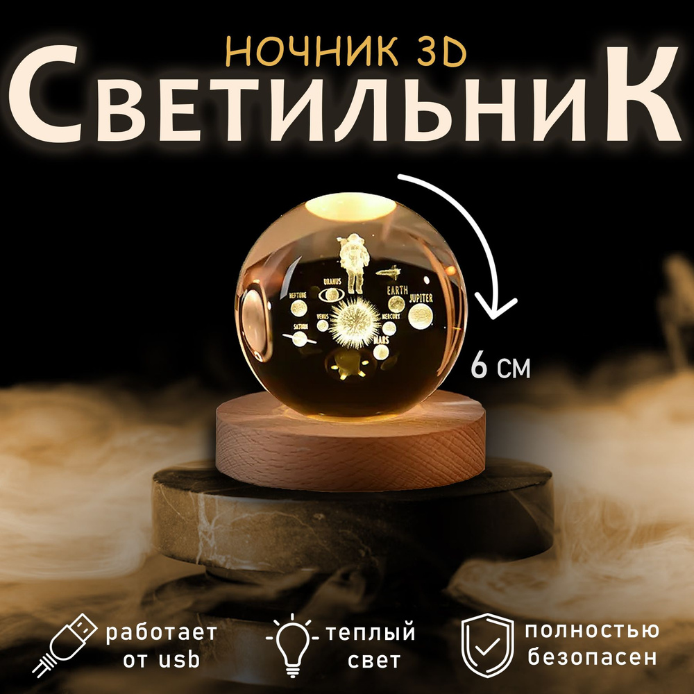 HousesMart Ночник, Без цоколя, 12 Вт #1