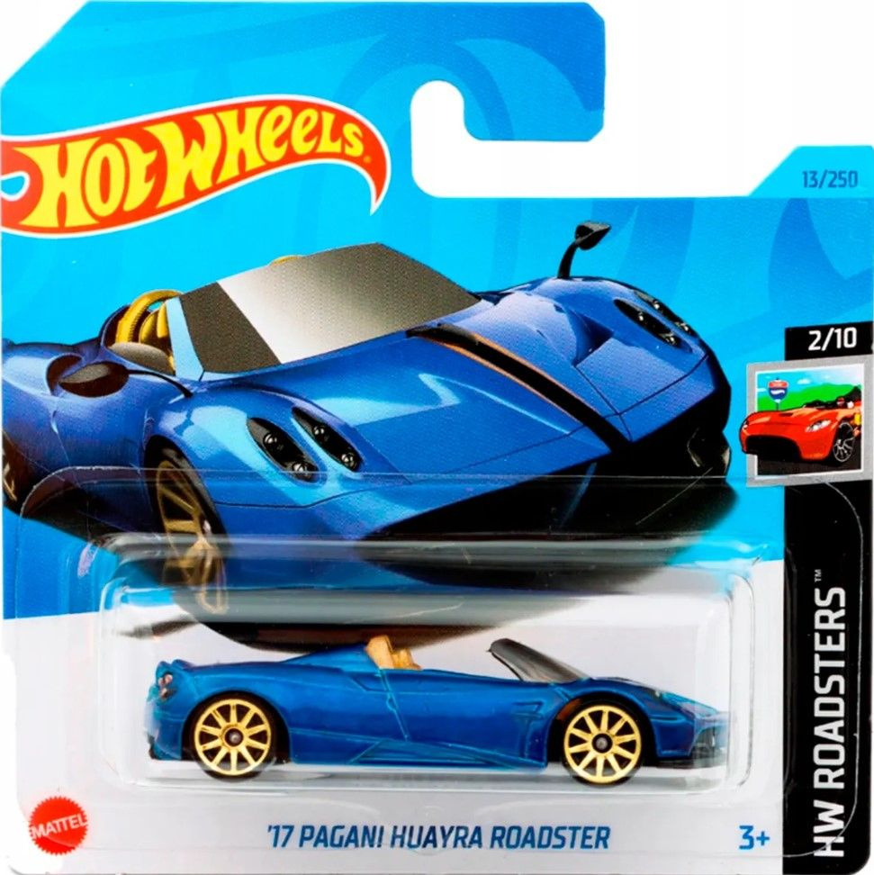 Машинка Хотвилс игрушка коллекционная Hot Wheels 17 Pagani Huayra Roadster 5785_HKK08  #1