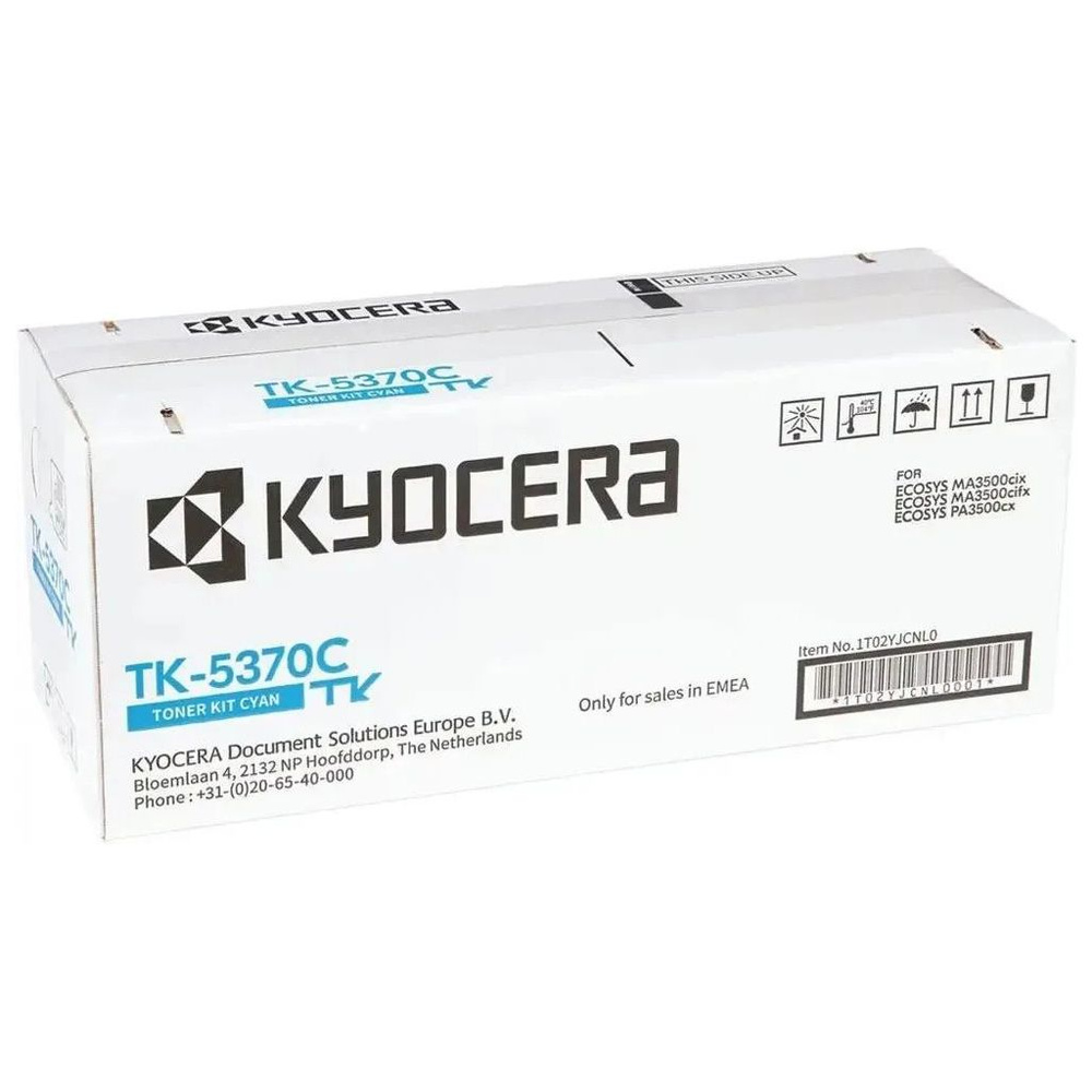 Лазерный картридж Kyocera TK-5370C голубой ресурс 5 000 страниц 1T02YJCNL0  #1