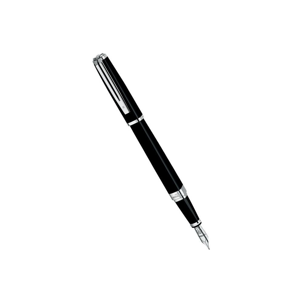 Перьевая ручка Waterman Exception Slim, Black Lacquer ST (Перо M) S0637020 #1