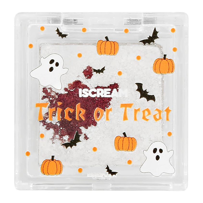 ISCREAM Хайлайтер для лица TRICK OR TREAT тон 01 white and red #1