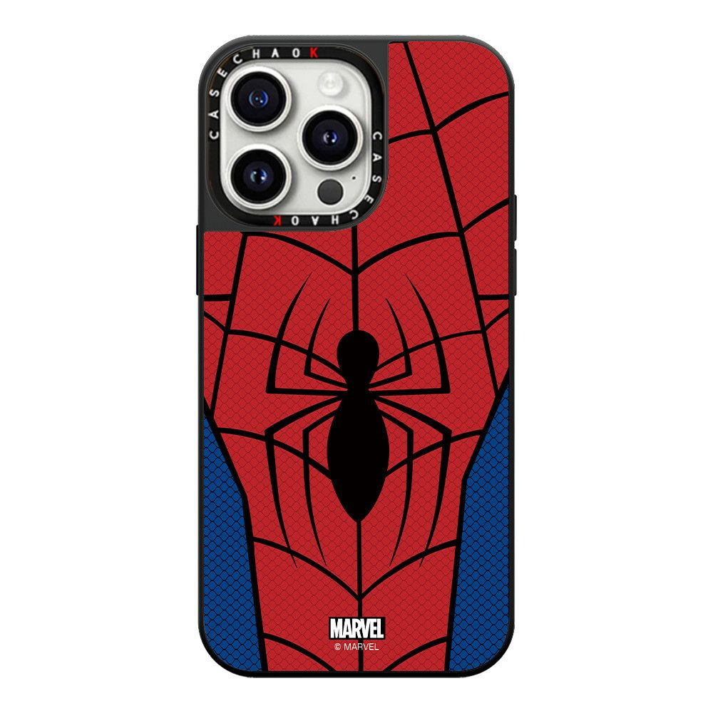 Чехол для смартфона, Marvel Hero Spider-Man MagSafe для iPhone 13 Pro Max, красный и синий  #1