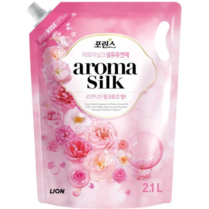 LION AROMA CAPSULE Кондиционер для белья с ароматом розы 2100г #1