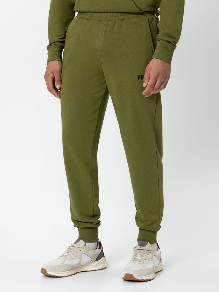 Брюки спортивные PUMA ESS+ 2 Col Logo Pants #1