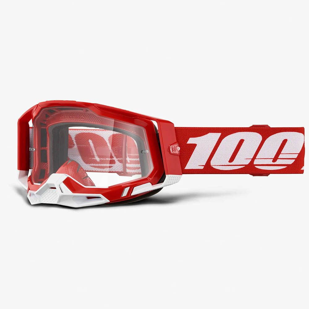 Мотоочки 100% Racecraft 2 Red / Clear #1