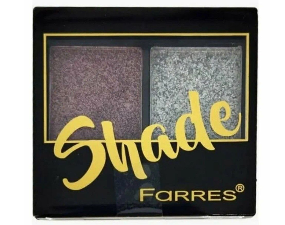 Farres cosmetics Тени для век Shade, тон 11 тауп с розовым оттенком/серебро (арт. 1007)  #1