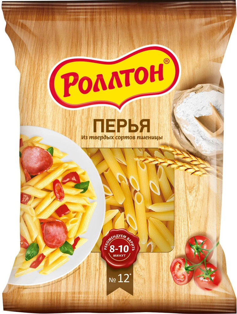 Макароны Роллтон Перья 400г #1