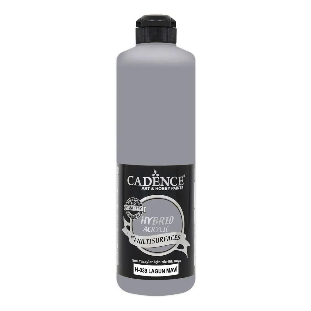 Акриловая краска Cadence Hybrid Acrylic Paint 500 ml. Lagoon Blue H-039 #1