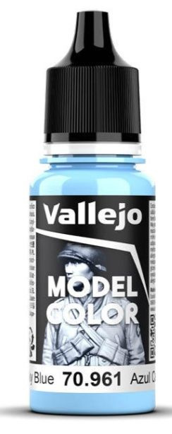 Краска Vallejo серии Model Color - Sky Blue (17 мл) #1