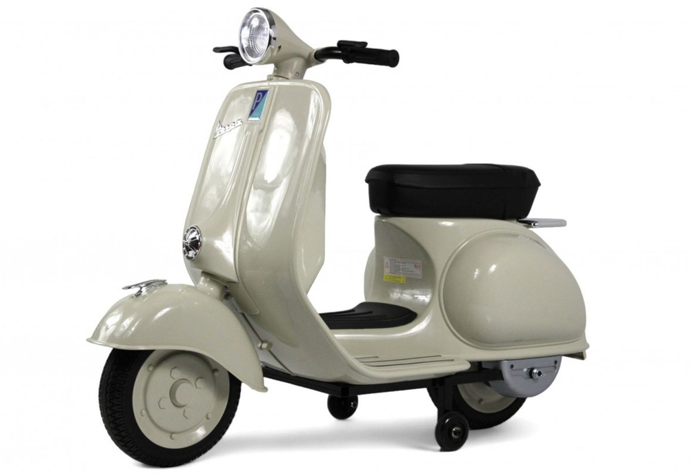 Детский электроскутер RiverToys VESPA (M888MM) серый #1