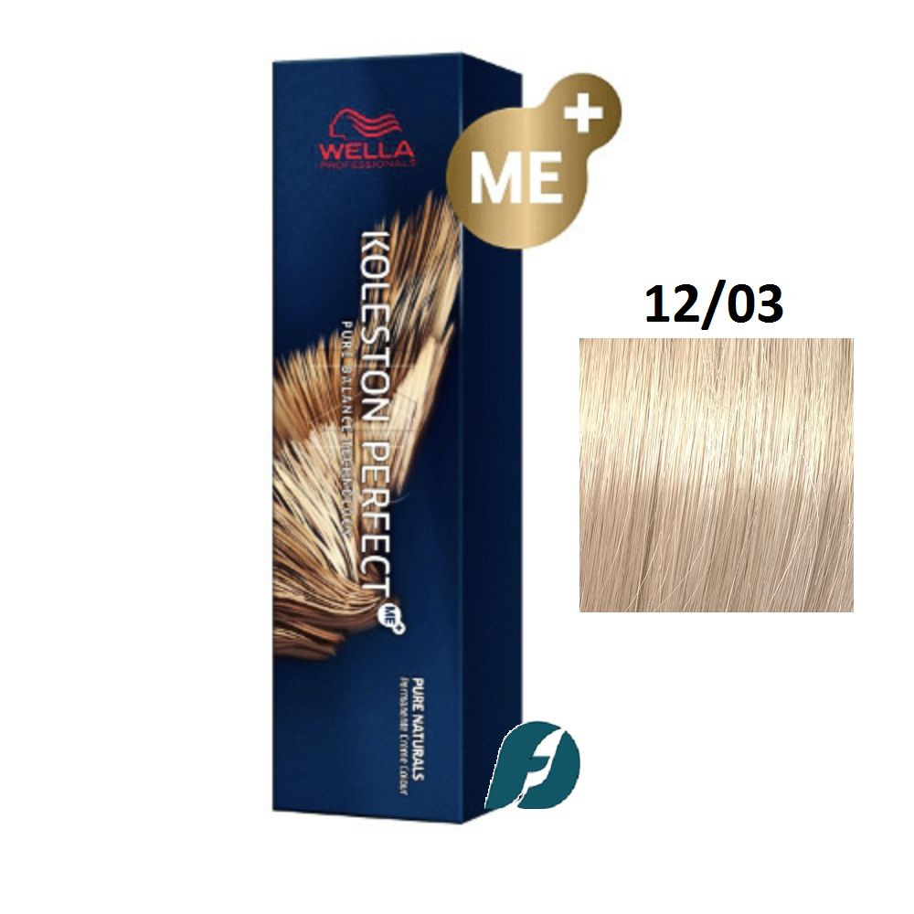 Wella Professionals Koleston Perfect ME+ 12/03 Краска для волос - Чайная роза, 60мл  #1