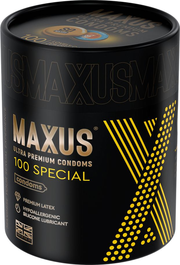 Презервативы Maxus / Максус Special рельефные точечно-ребристые из латекса со смазкой 12шт.  #1