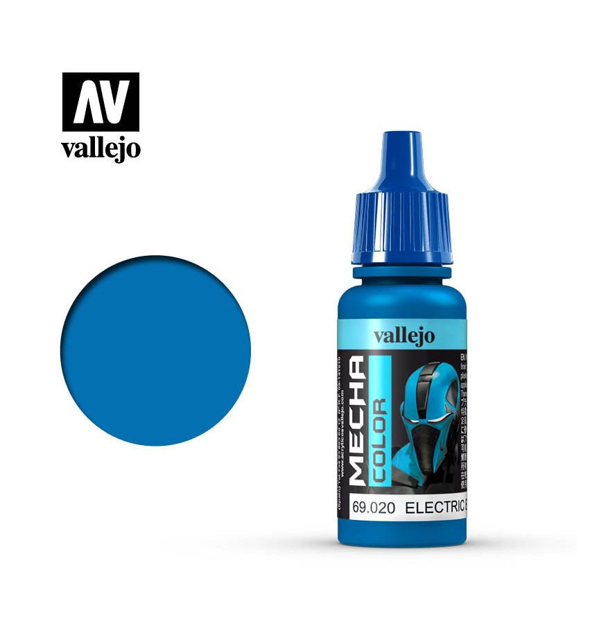 Краска Vallejo "Mecha Color" / 69.020 Electric Blue 17мл #1