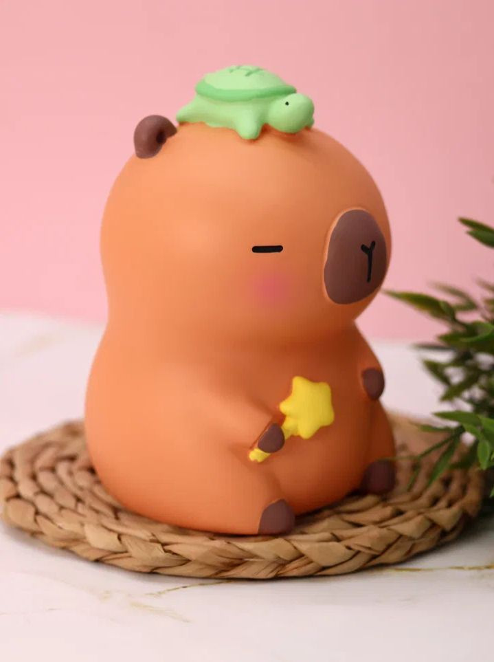 Копилка для денег Capybara turtle, brown #1