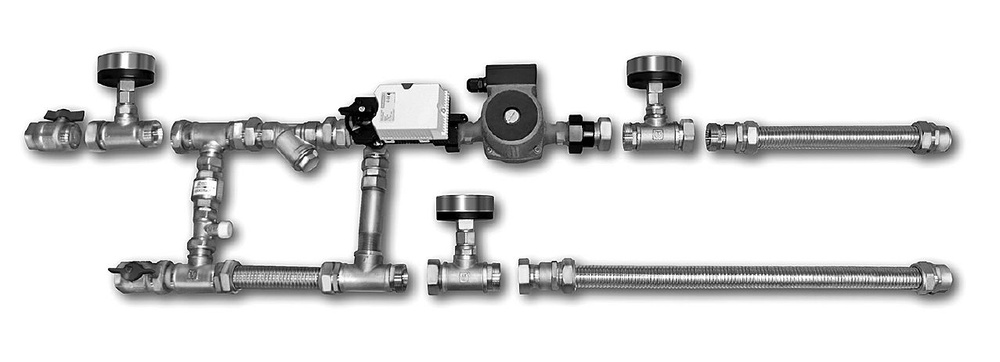 Shuft MST 25-40-2.5-C24-F Смесительный узел с гибкими подводками #1