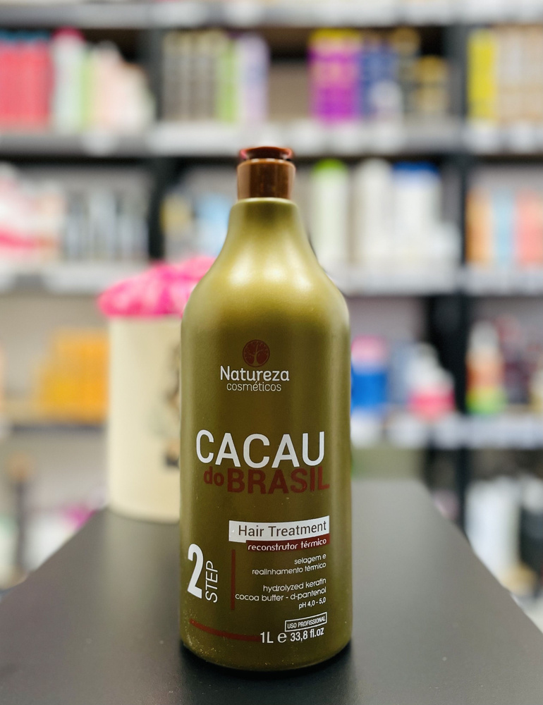 NATUREZA Кератин для выпрямления волос Cacau do Brazil 1000ml #1