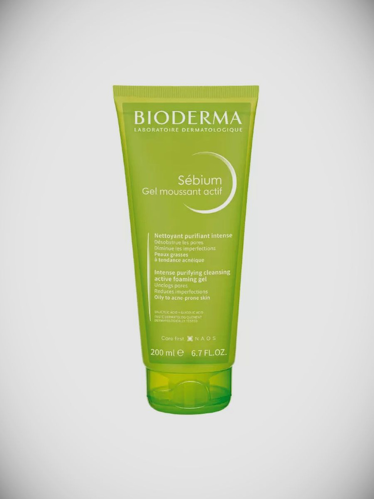 BIODERMA Sebium Gel moussant actif Себиум Гель Актив 200 мл #1