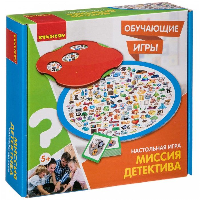 Bondibon Настольная игра Миссия детектива #1