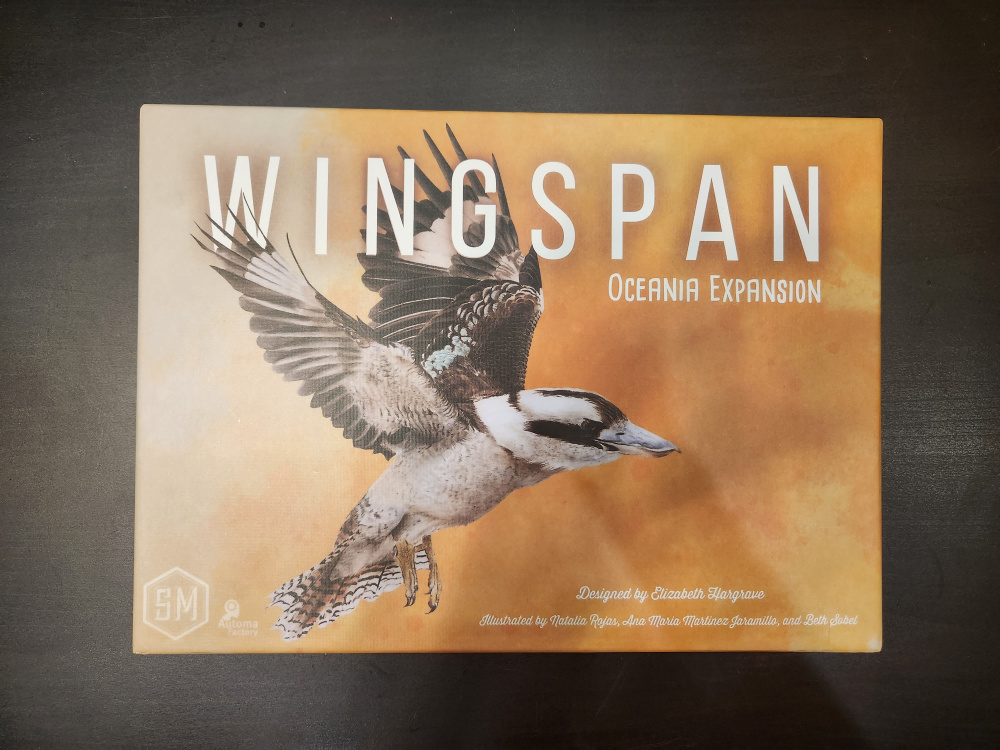 Дополнение для настольной игры Крылья - Wingspan Oceania Expansion - на английском языке. Товар уцененный #1