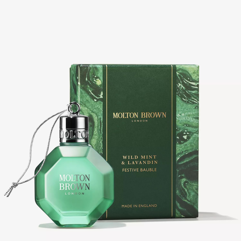 Гель для душа Molton Brown Wild Mint & Lavandin Festive Bauble 75 ml #1