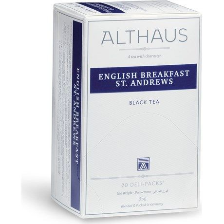 Чай Althaus Deli Packs English Breakfast черный (1.75г x 20шт), 35г #1