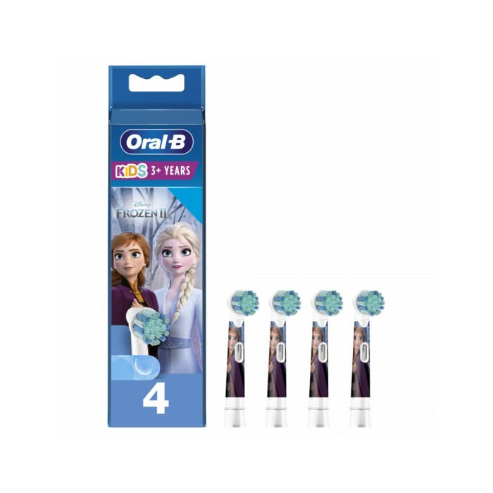 Oral_B Kids Насадка для электрической зубной щетки EB10S 4K Frozen 4 шт  #1