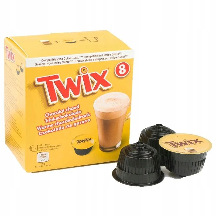 Горячий шоколад Dolce Gusto Twix в капсулах 17 гр, 8 шт #1