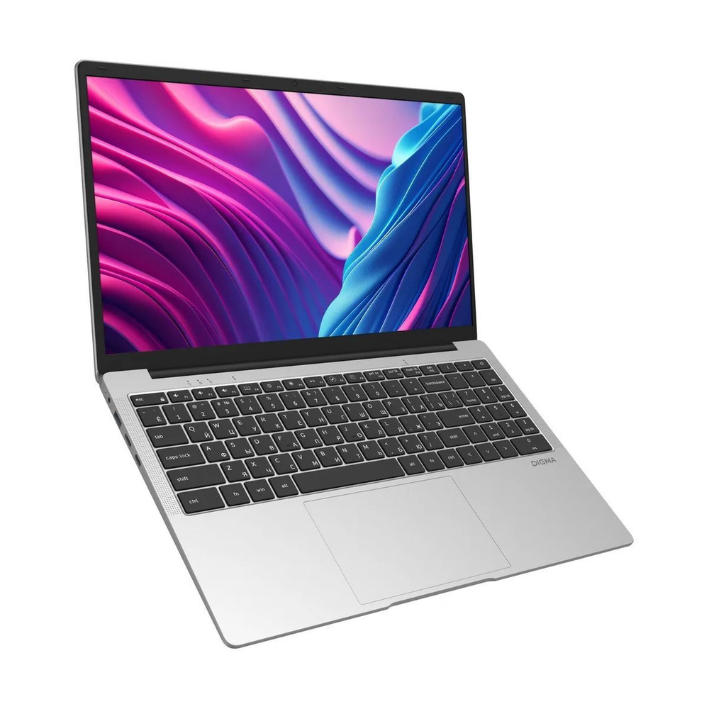 Digma EVE C5403 Celeron N4020 4Gb SSD128Gb Intel UHD Graphics 600 15.6" IPS FHD silver Ноутбук, (,)  #1