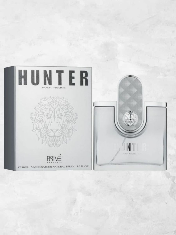 PRIVE PERFUMES Вода парфюмерная Мужская туалетная вода Prive Hunter, 90мл 90 мл  #1