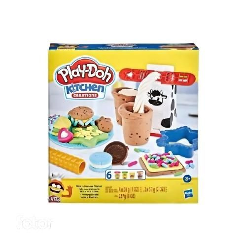 игровой набор пластилина play doh молоко и печенье #1