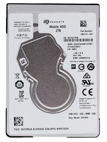 Seagate 2 ТБ Внутренний жесткий диск 2 ТБ,128 МБ, SATA III, 6 Гбит/с ([ST2000LM007])  #1