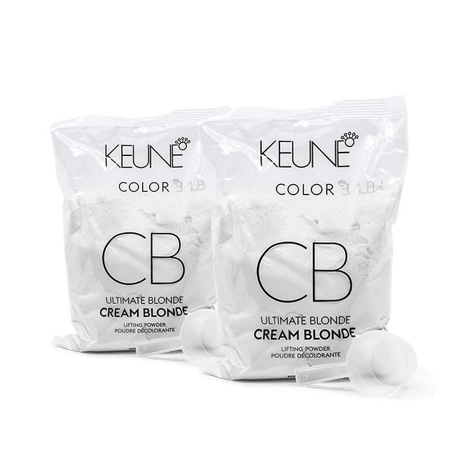 Keune UB Cream Bleach Re-Fill Осветляющая пудра Ультимейт Крем Блонд 2 x 500 г  #1