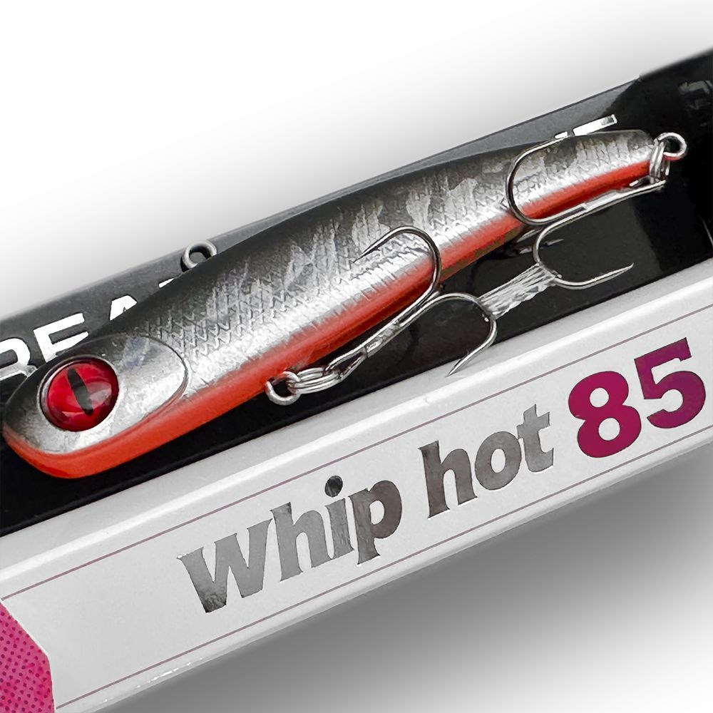 Whip Hot 85 мм, вес: 24 гр - тихий тонущий VIB виб, вайб для зимней рыбалки, раттлин на судака, для ловли #1