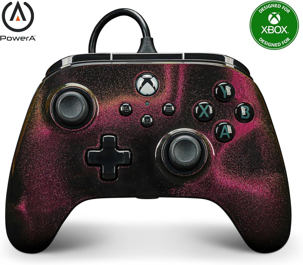 Проводной геймпад для Xbox One / Series S X / PC Windows PowerA ADVANTAGE Wired Controller SPARKLE  #1