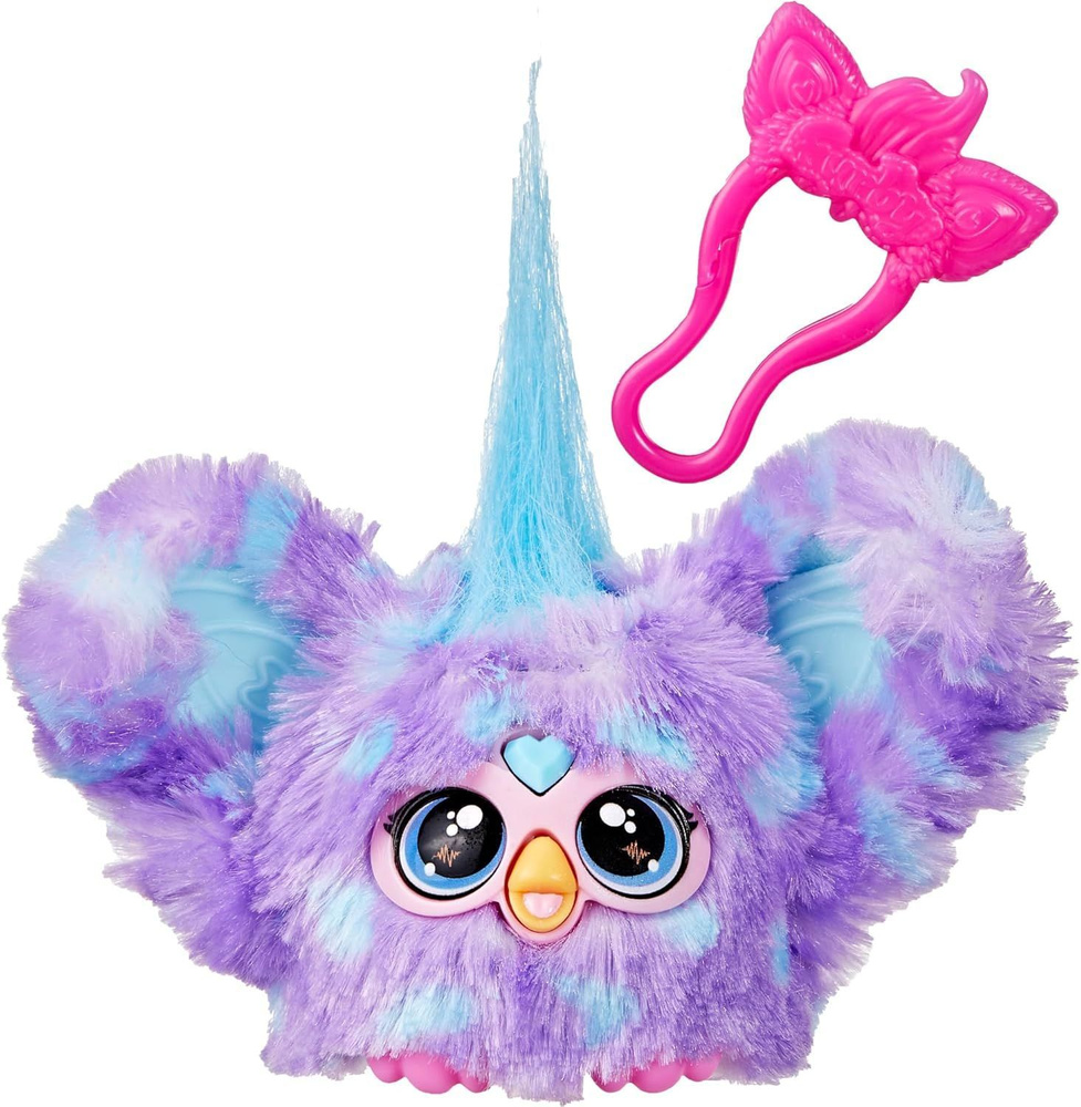 Интерактивная мягкая игрушка брелок Hasbro Furby Mello-Nee 45 звуков G1400  #1