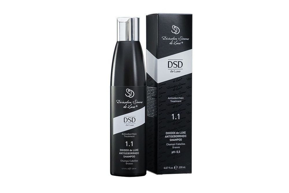 DsD de Luxe - 1.1 Dixidox de Luxe antiseborrheic shampoo - Антисеборейный шампунь, 200 мл  #1