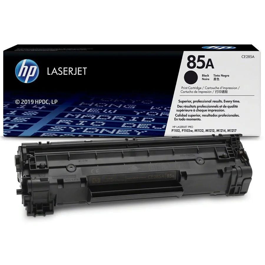 Картридж HP 85A (CE285A) Black для принтера HP LaserJet Pro M1130 #1