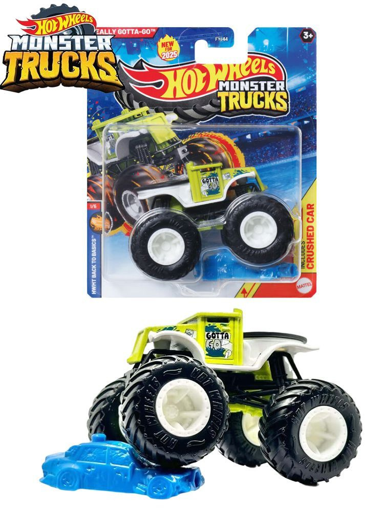 Машинка Mattel Hot Wheels Monster Trucks (Монстр трак)2025 FYJ44-Really Gotta-Go #1