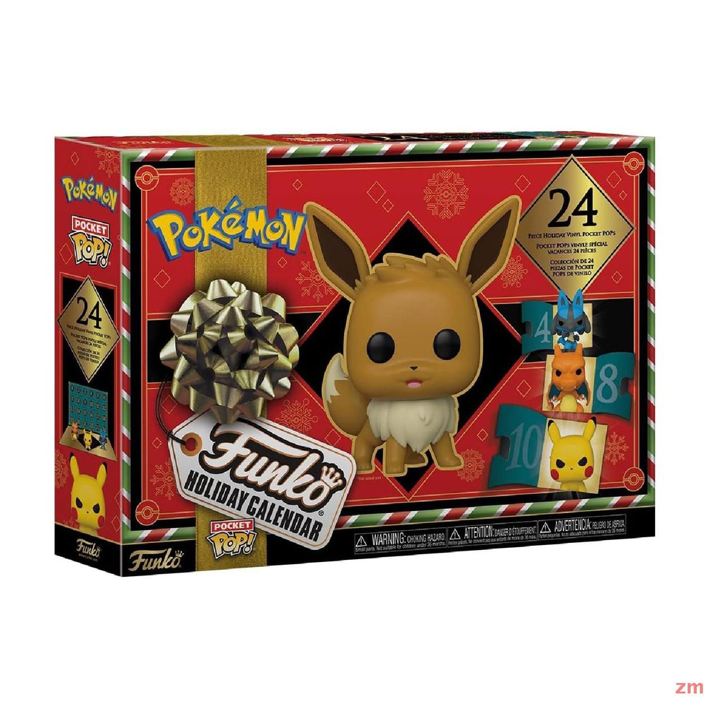 Адвент-календарь Funko Pop Pokemon, 24 минифигурки #1