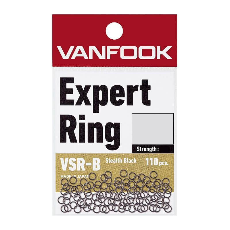 Заводные кольца Vanfook Expert Ring VSR-B Stealth Black #00 #1