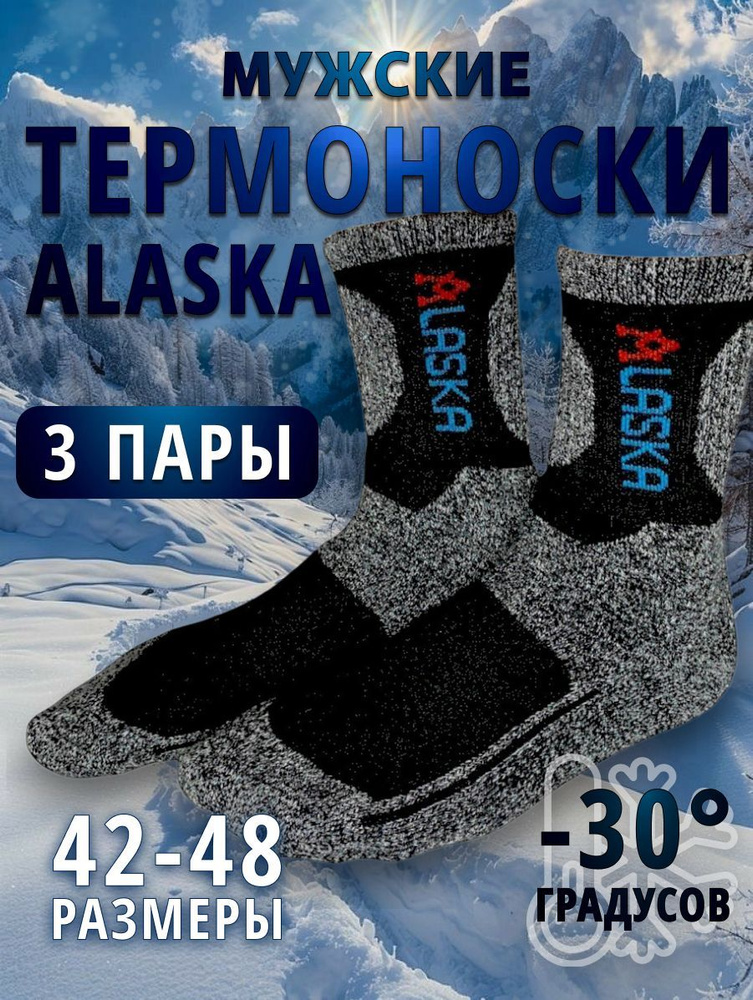 Термоноски   Sport Branded     , 3 пары #1