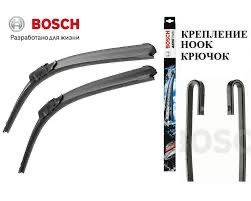 Bosch Комплект бескаркасных щеток стеклоочистителя, арт. 3397118907, 60 см + 40 см  #1