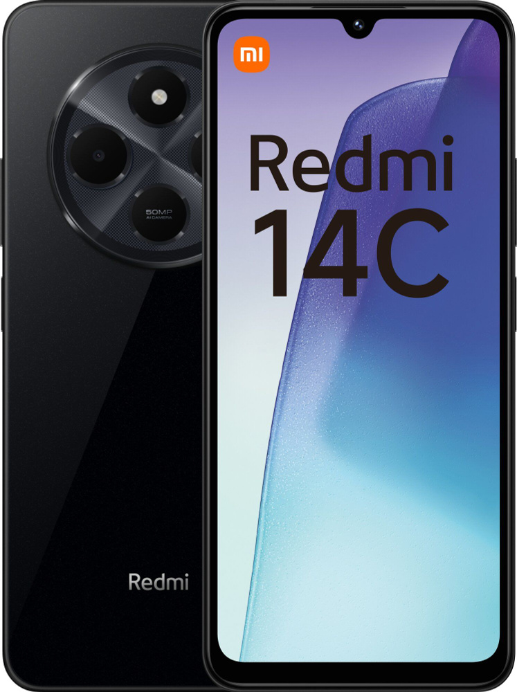 Xiaomi Смартфон Смартфон Xiaomi Redmi 14C 8/256 ГБ, черный #1