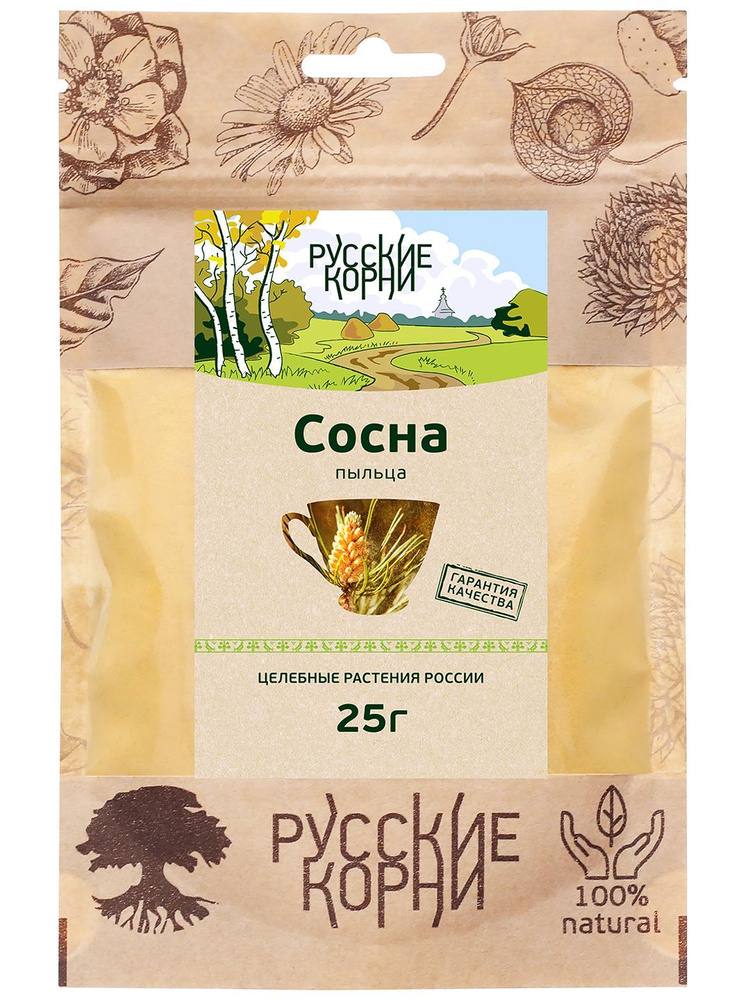 Русские Корни, Сосны пыльца 25 гр. #1