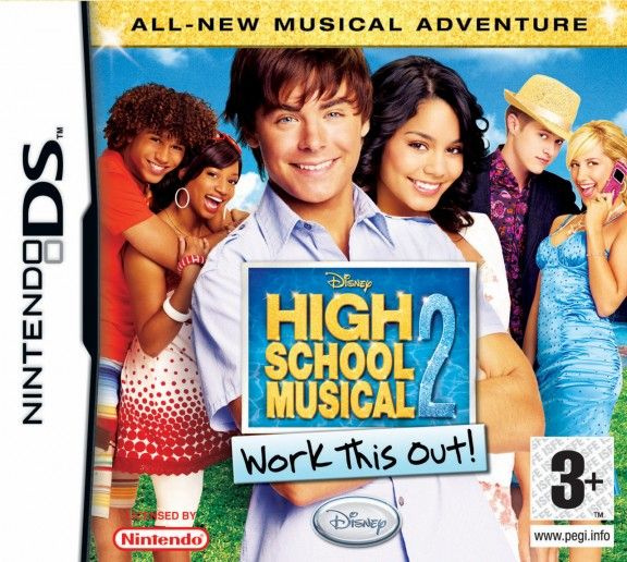 High School Musical 2 Work This Out для Nintendo DS. Товар уцененный #1