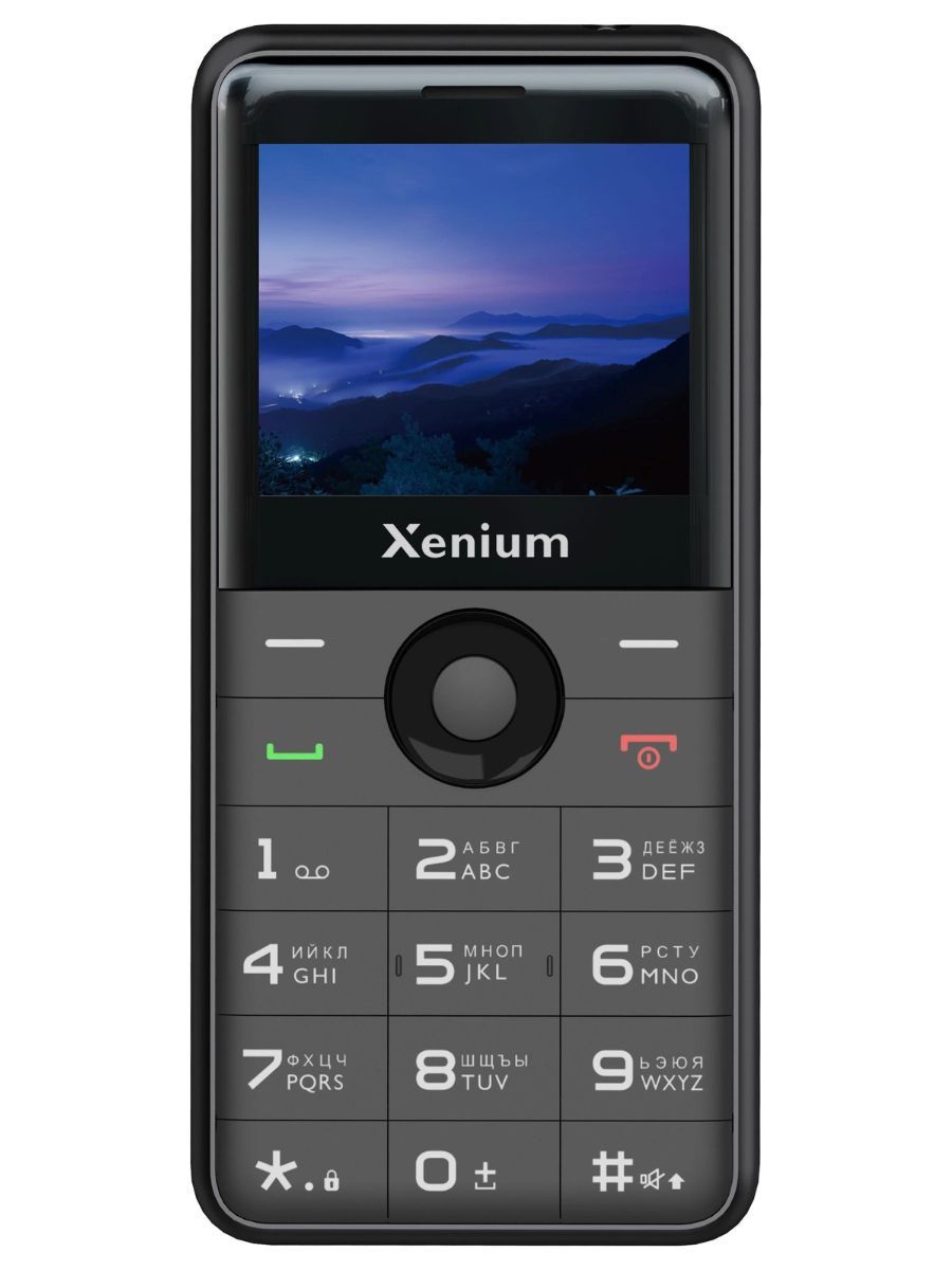 МобильныйтелефонPhilipsXeniumX700Черный