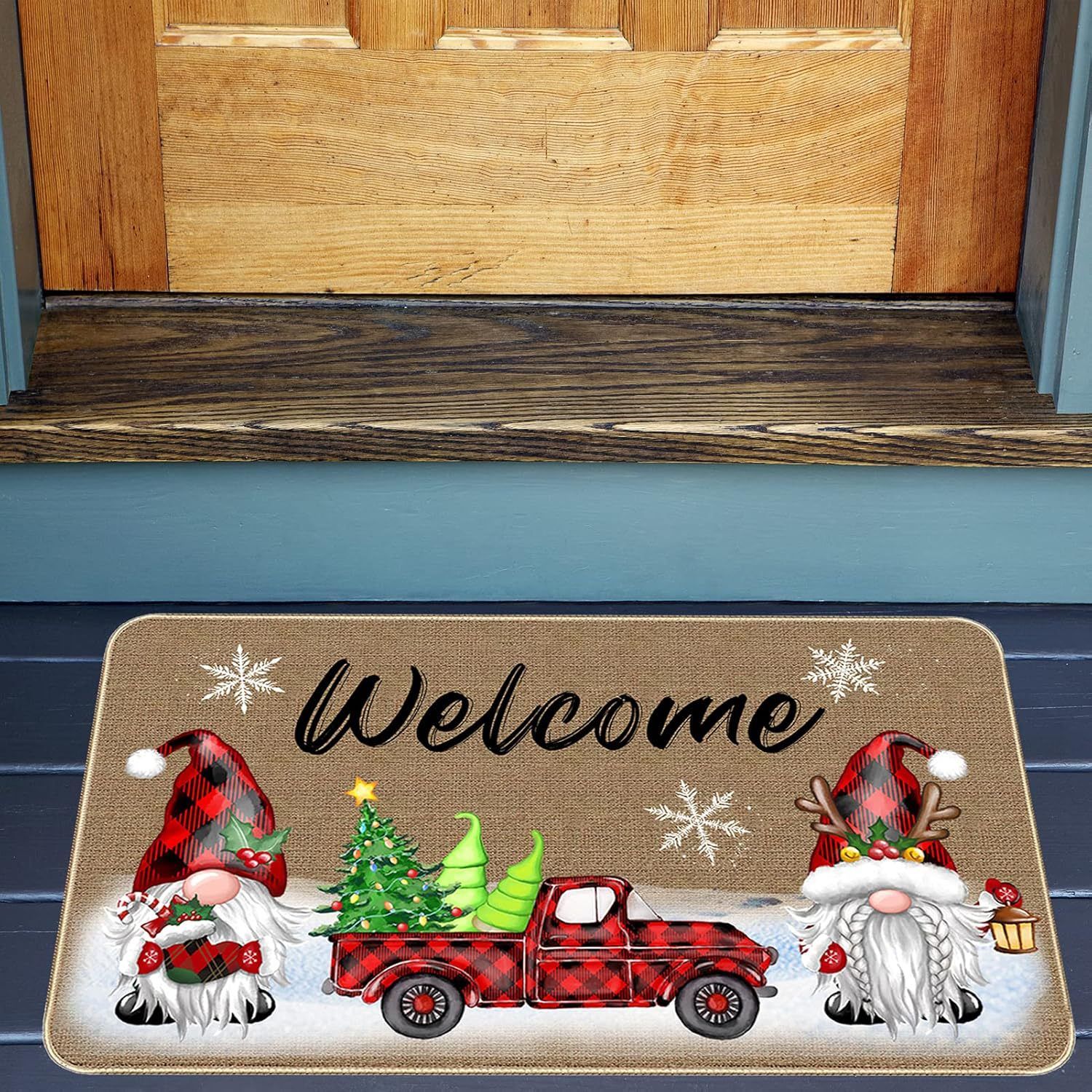 КоврикприкроватныйРождество40x60см